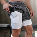 Shorts com Porta Objetos e Sistema Anti queda de Celular