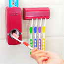 Dispenser para pasta e escova de dente
