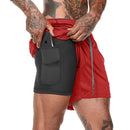 Shorts 2 Em 1 - Dry Fit E Térmico De Compressão