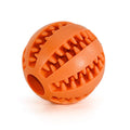 Bola de Borracha para Cães - Brinquedo Interativo Ração
