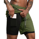 Shorts 2 Em 1 - Dry Fit E Térmico De Compressão