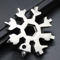 Chave Emergencial Feita de Aço Inoxidável (18 em 1) - Snowflake Xpert™