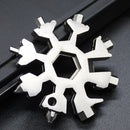 Chave Emergencial Feita de Aço Inoxidável (18 em 1) - Snowflake Xpert™