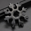 Chave Emergencial Feita de Aço Inoxidável (18 em 1) - Snowflake Xpert™