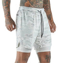 Shorts 2 Em 1 - Dry Fit E Térmico De Compressão