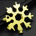 Chave Emergencial Feita de Aço Inoxidável (18 em 1) - Snowflake Xpert™