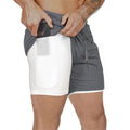 Shorts 2 Em 1 - Dry Fit E Térmico De Compressão